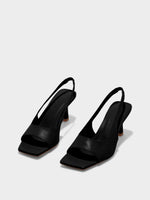 Juno Leather Slingback Sandals - Image 2