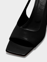 Juno Leather Slingback Sandals - Image 3
