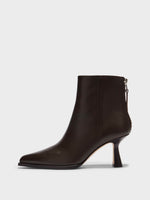 Kala Leather Cowboy Ankle Boots - Image 1