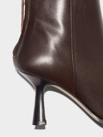 Kala Leather Cowboy Ankle Boots - Image 4