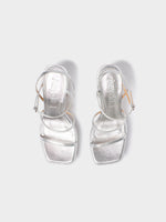 Katalin Leather Platform Sandals - Image 4