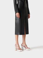 Katalin Leather Platform Sandals - Image 5