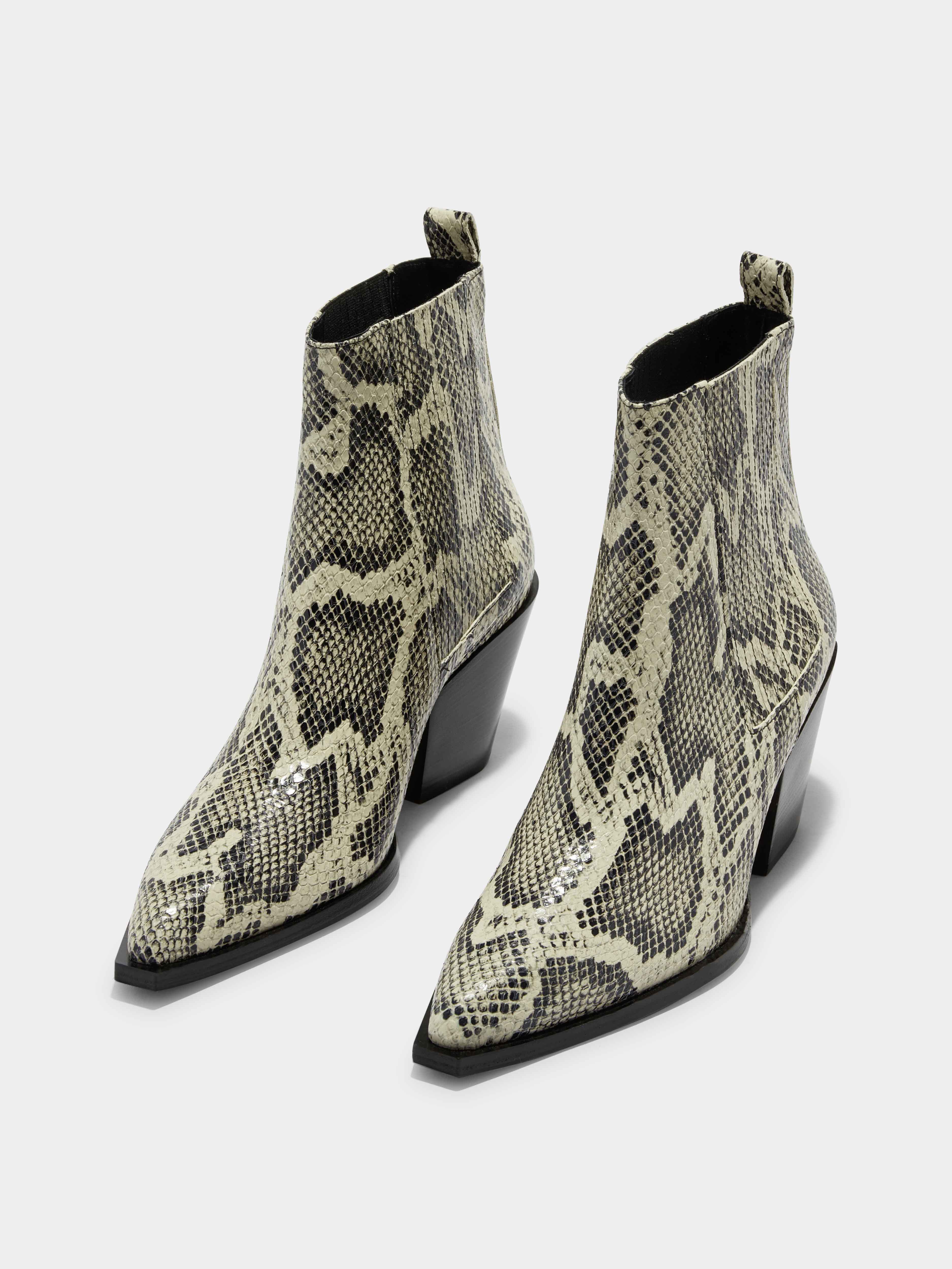 Kate Leather Cowboy Boots - Image 2