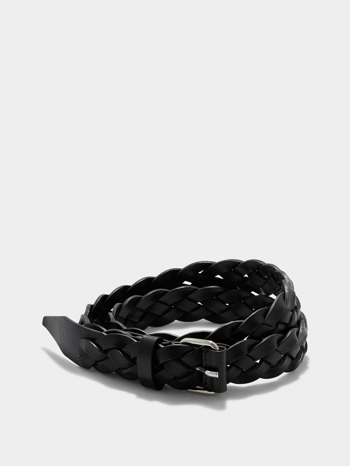 Knox Woven Leather Belt - Image 1