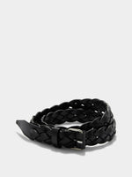 Knox Woven Leather Belt - Image 1