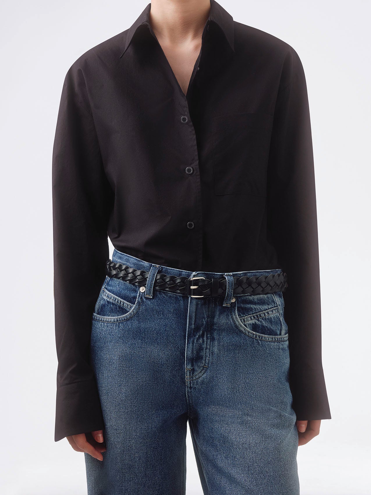 Knox Woven Leather Belt - Image 3