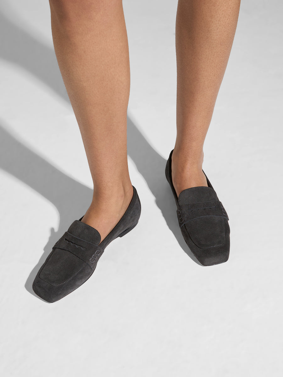 Lana Suede Loafers
