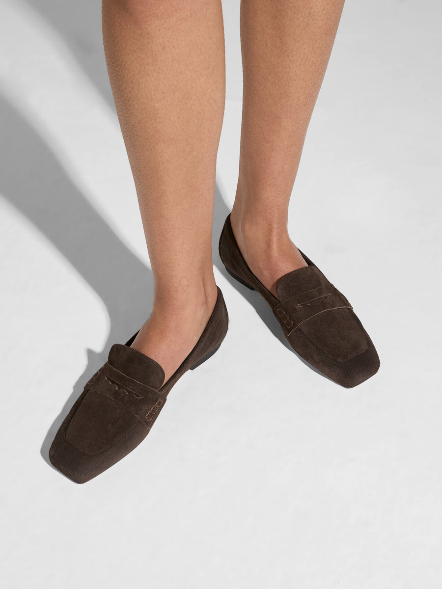 Lana Suede Loafers