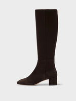 Laura Suede Knee-High Boots - Image 1