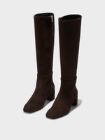 Laura Suede Knee-High Boots - Image 2