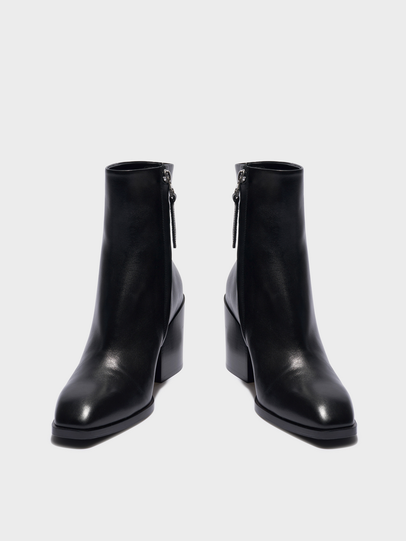 Leandra Leather Ankle Boots