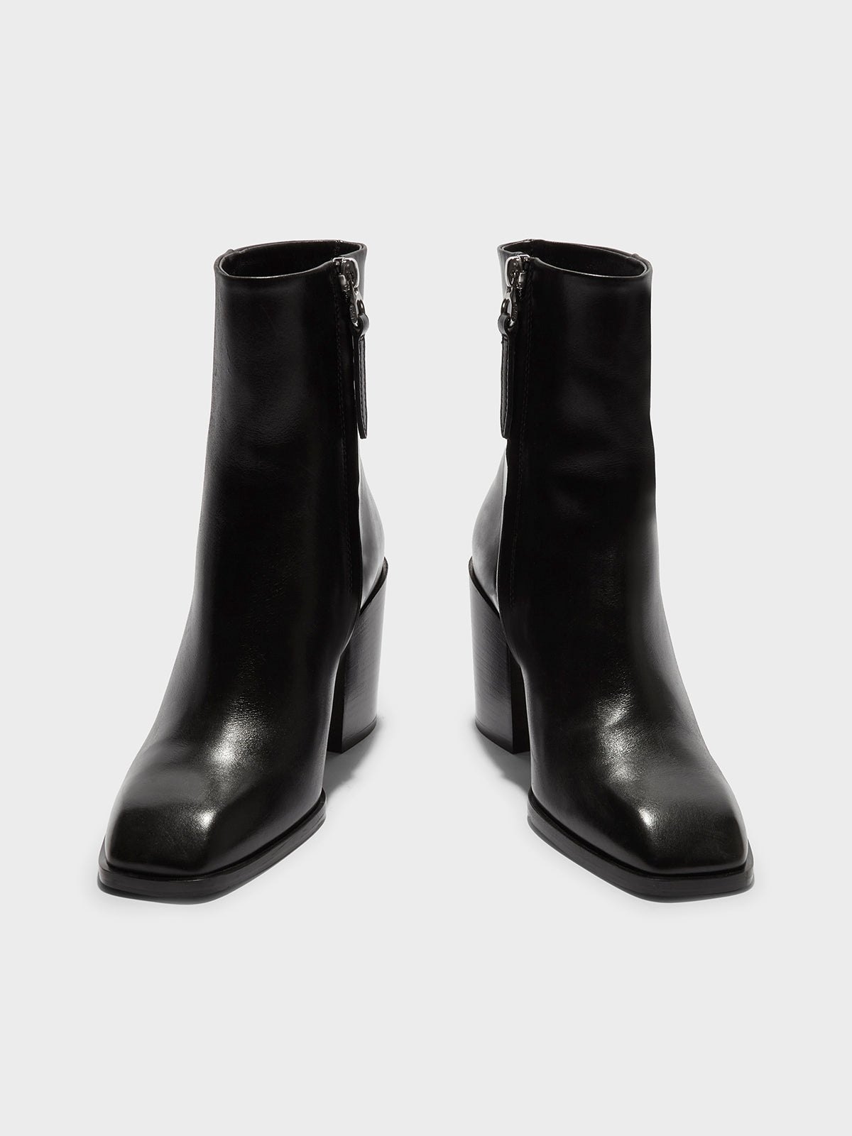 Leandra Leather Ankle Boots - Image 5