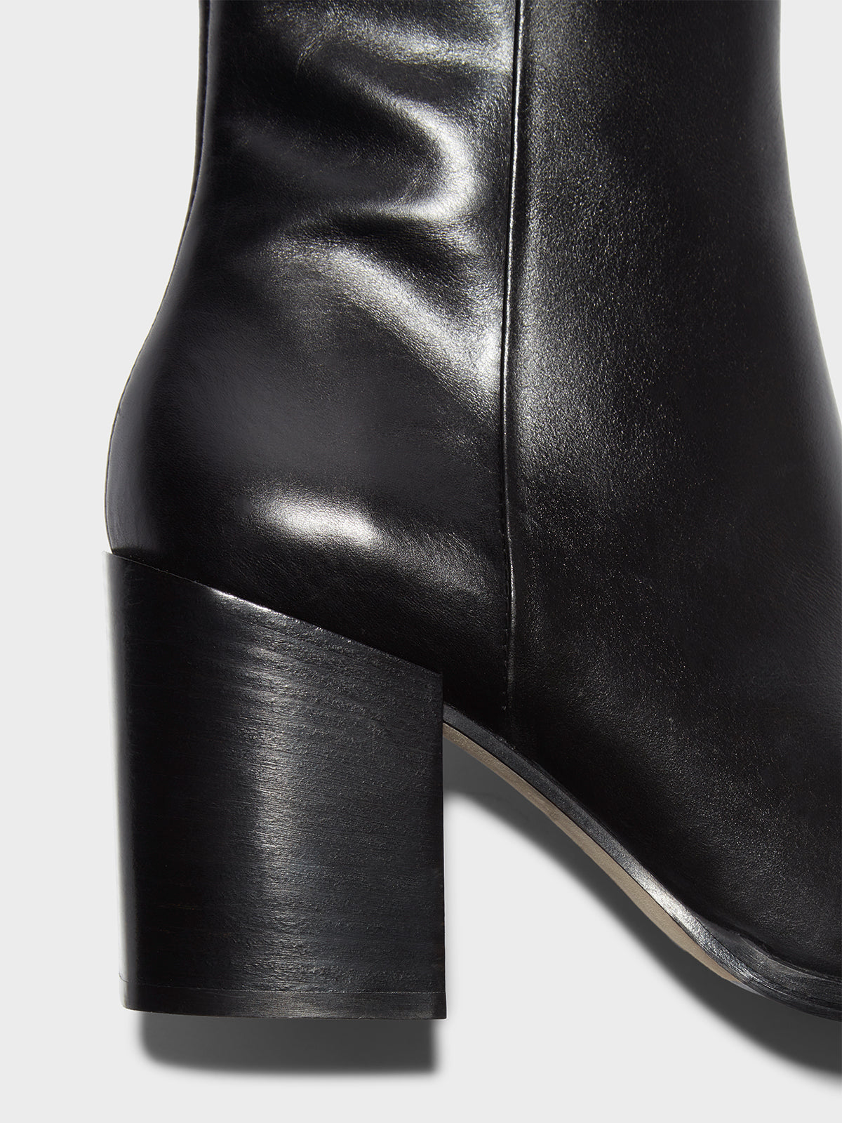 Leandra Leather Ankle Boots - Image 4