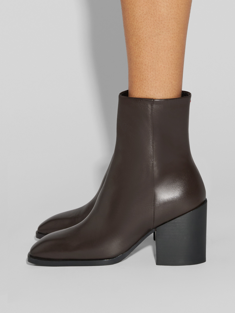 Leandra Leather Ankle Boots