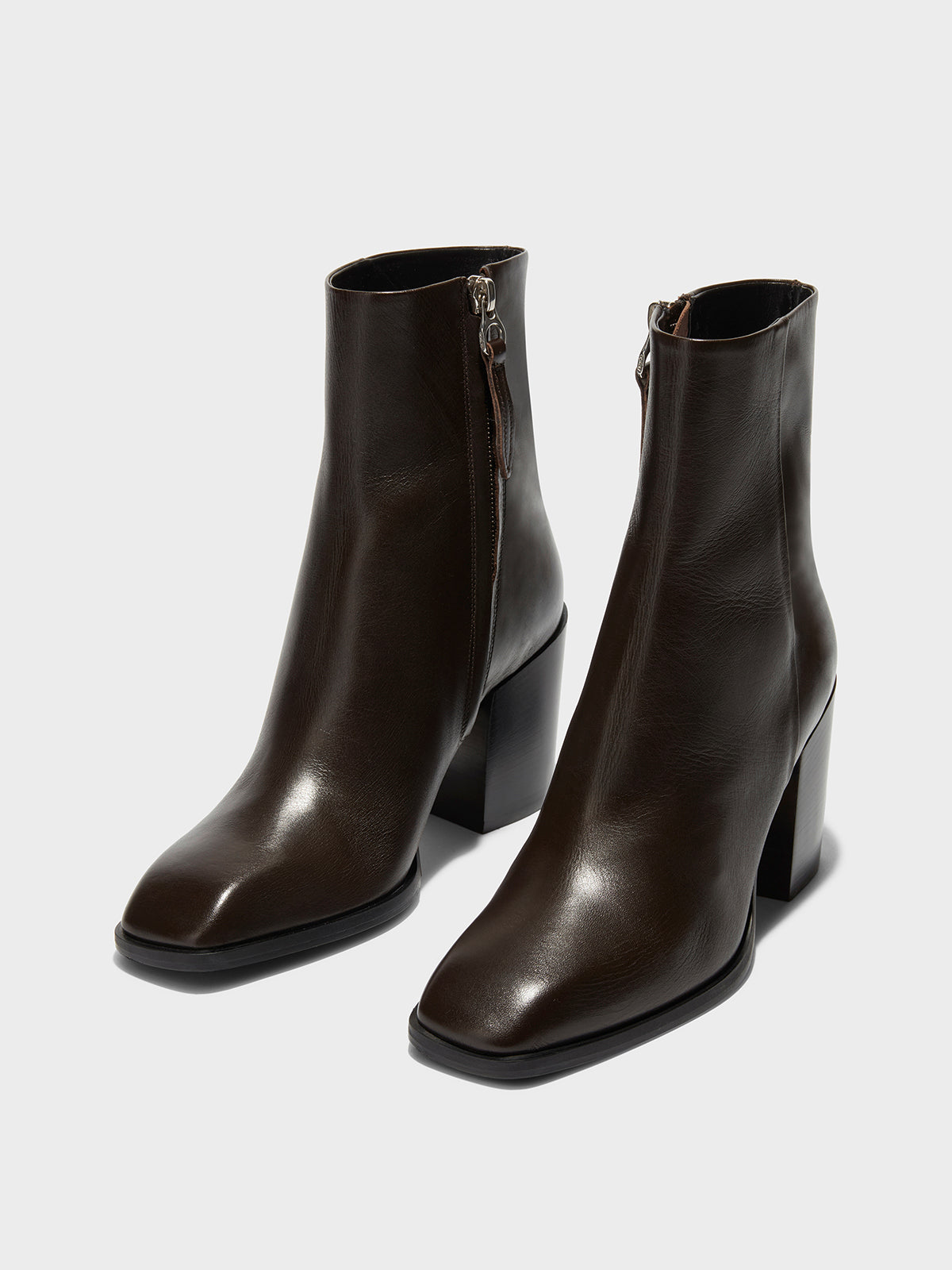 Leandra Leather Ankle Boots - Image 2