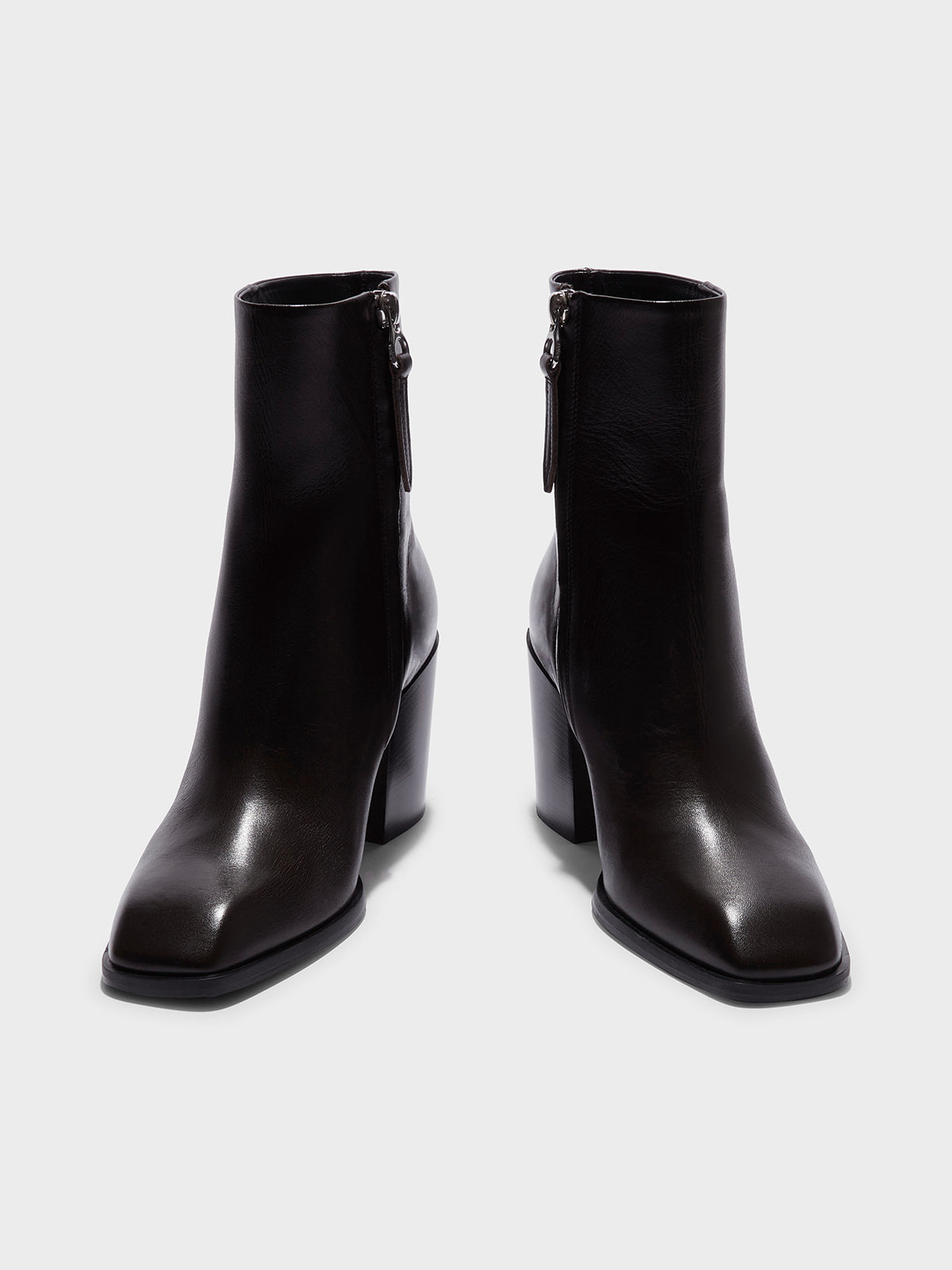 Leandra Leather Ankle Boots - Image 5