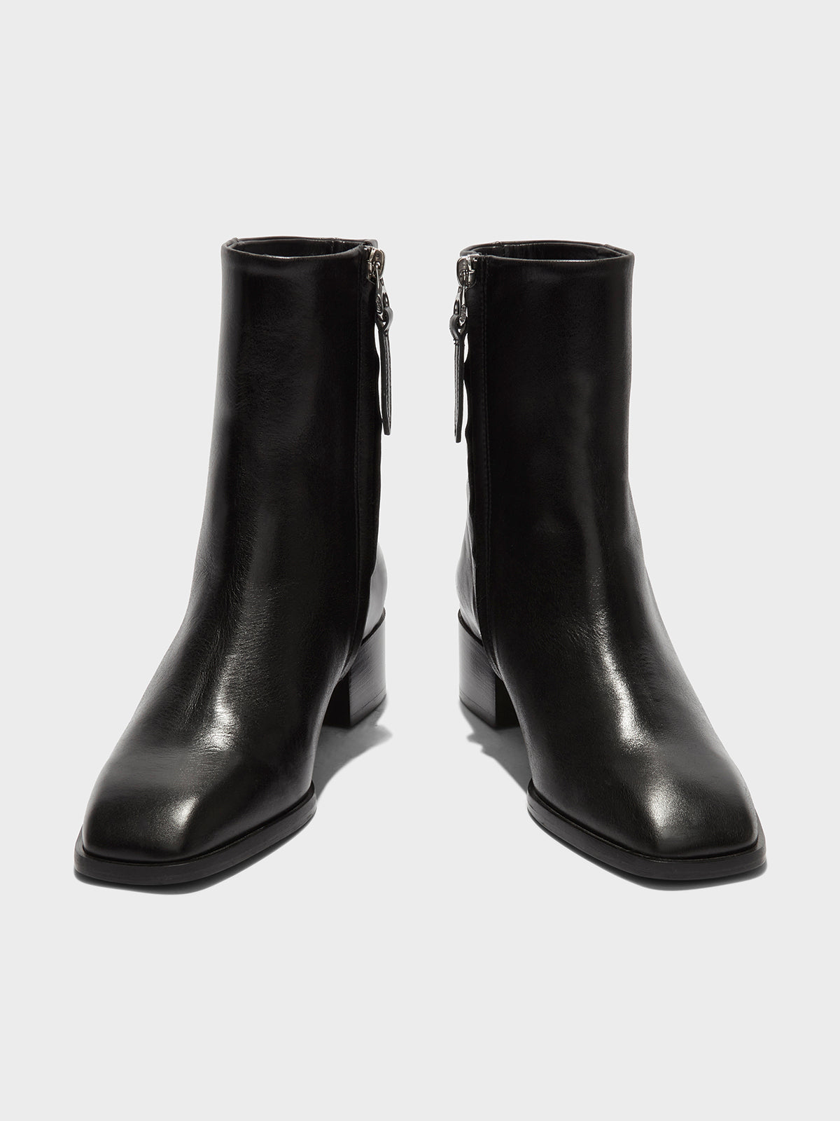 Lee Leather Ankle Boots - Image 5