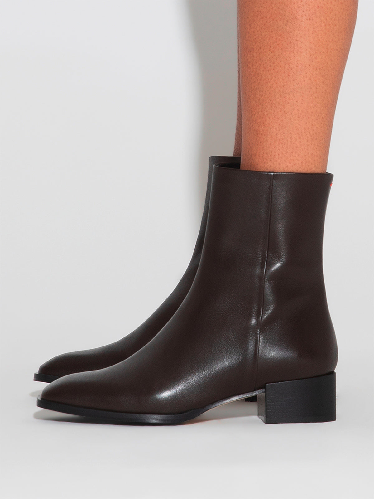 Lee Leather Ankle Boots - Image 6
