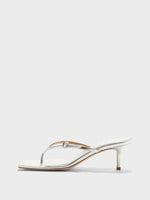 Leigh Leather Toe-Post Sandals - Image 1