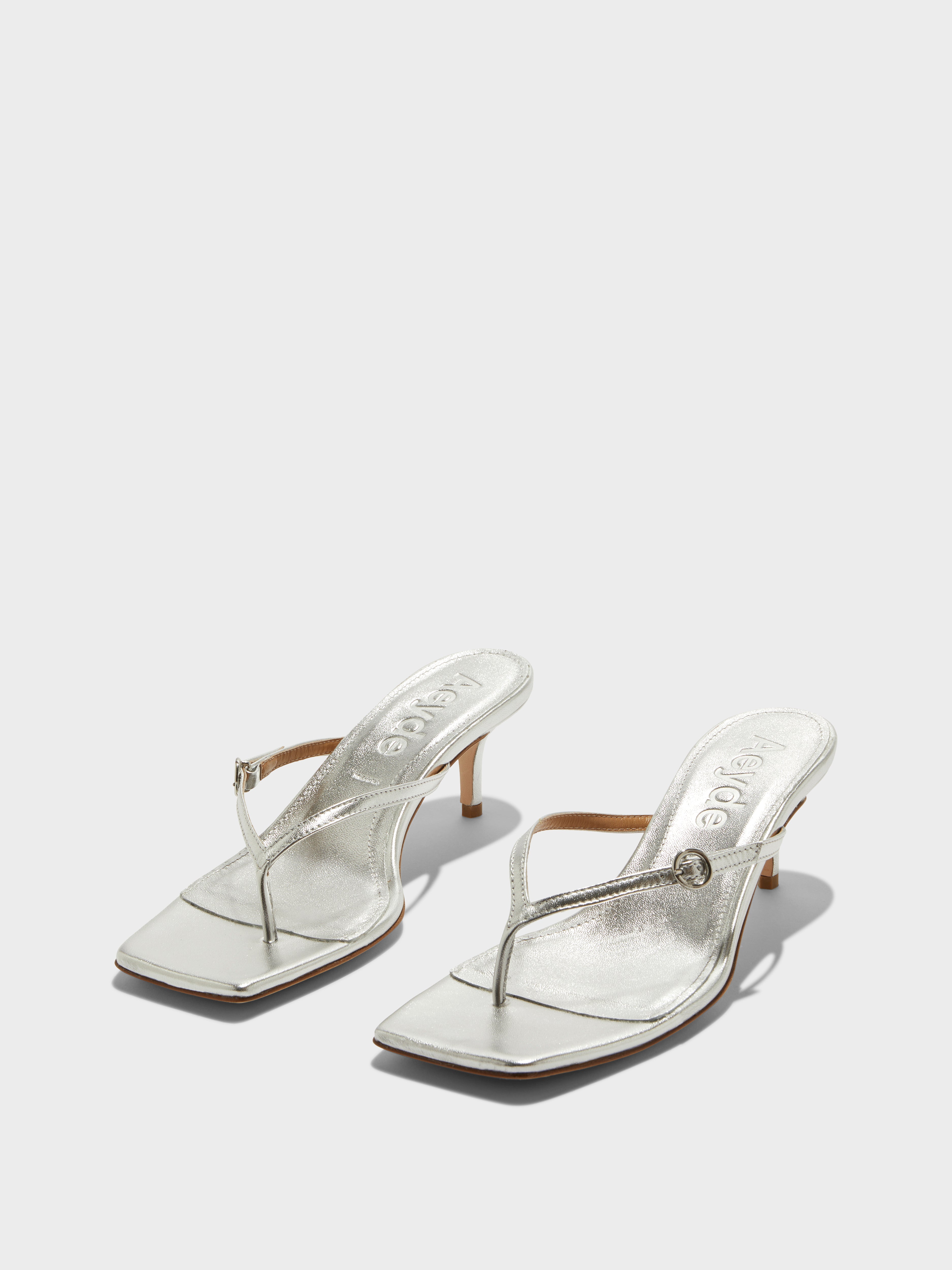 Leigh Leather Toe-Post Sandals - Image 2