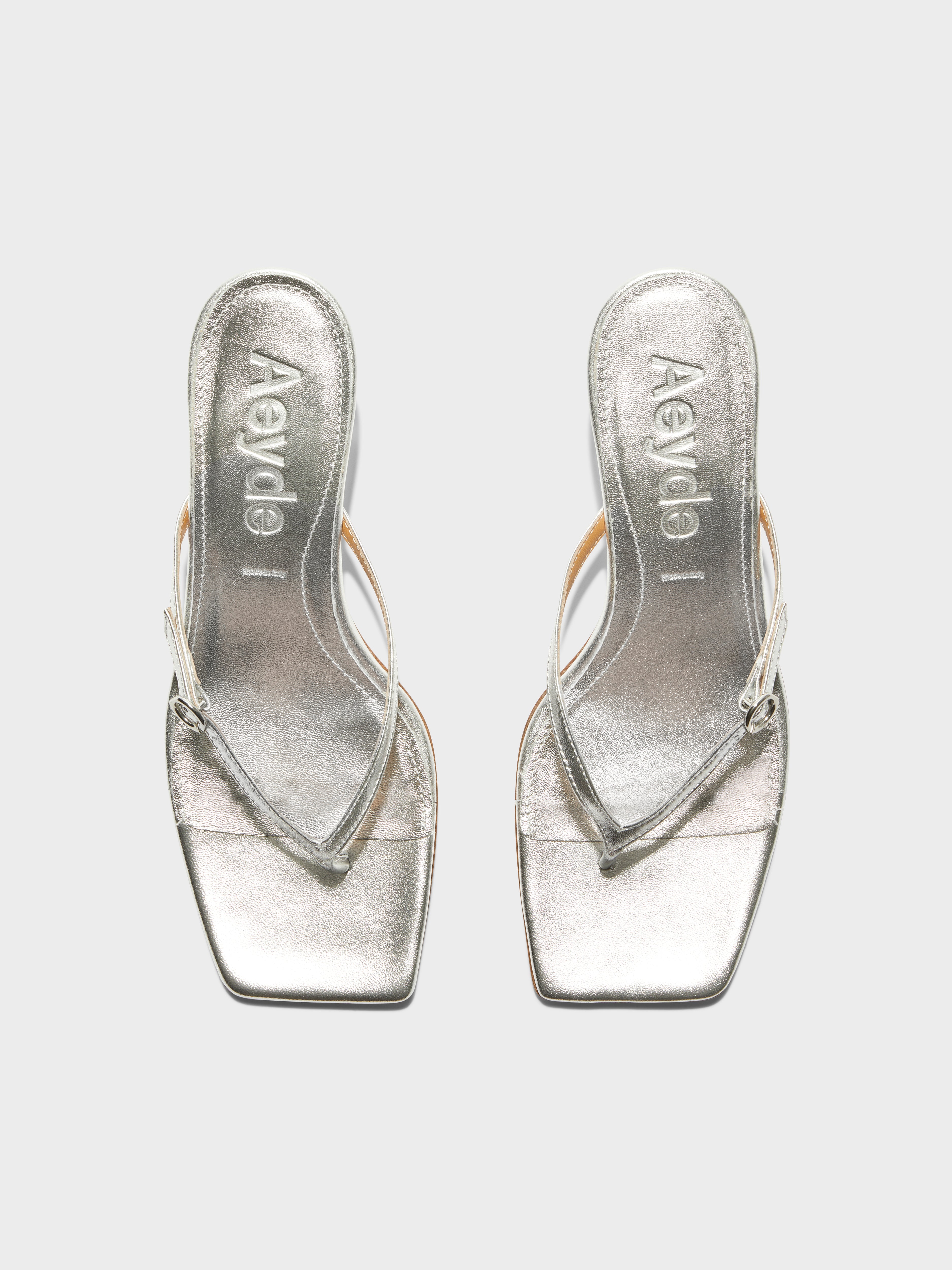 Leigh Leather Toe-Post Sandals - Image 5