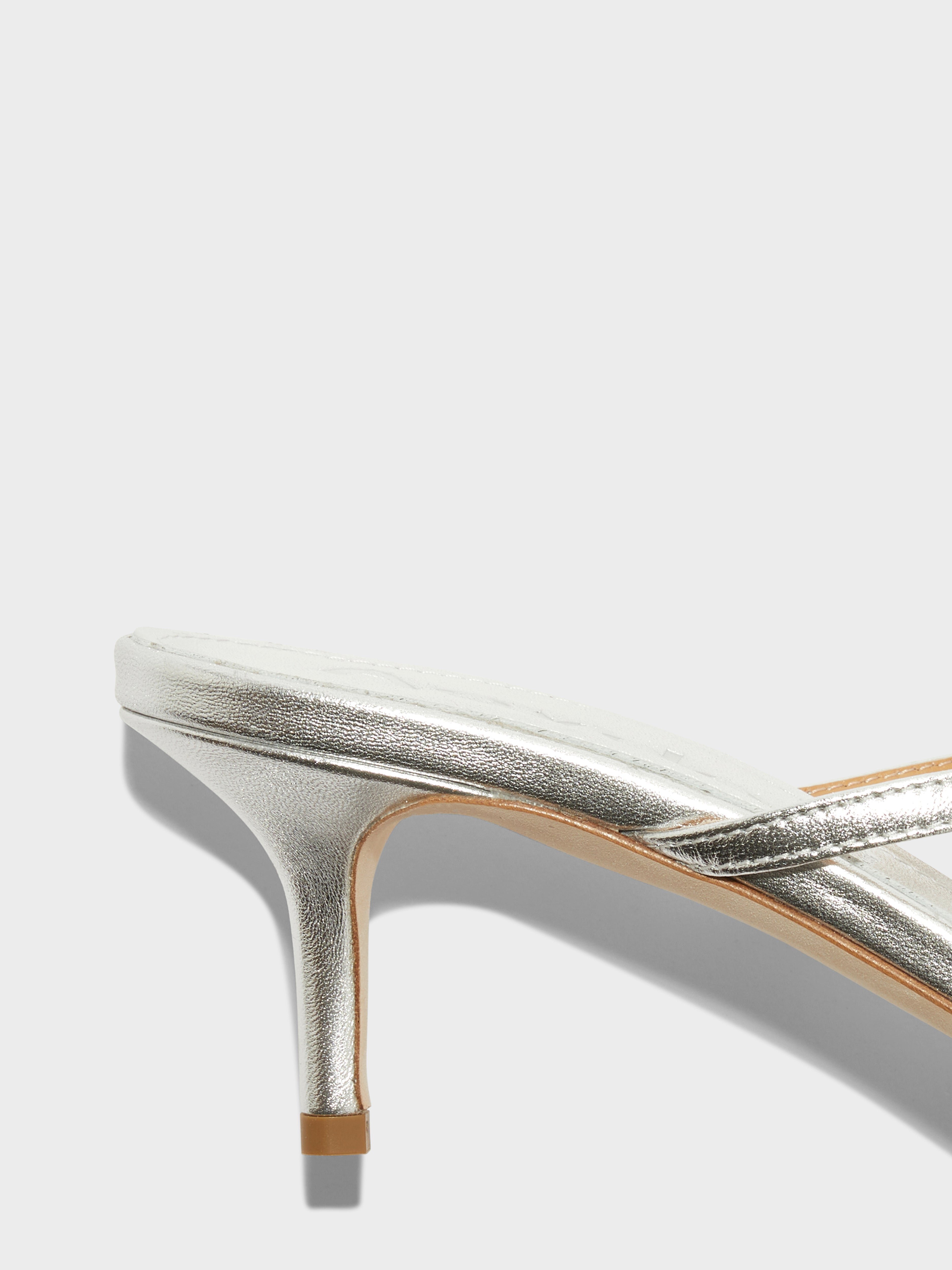 Leigh Leather Toe-Post Sandals - Image 4
