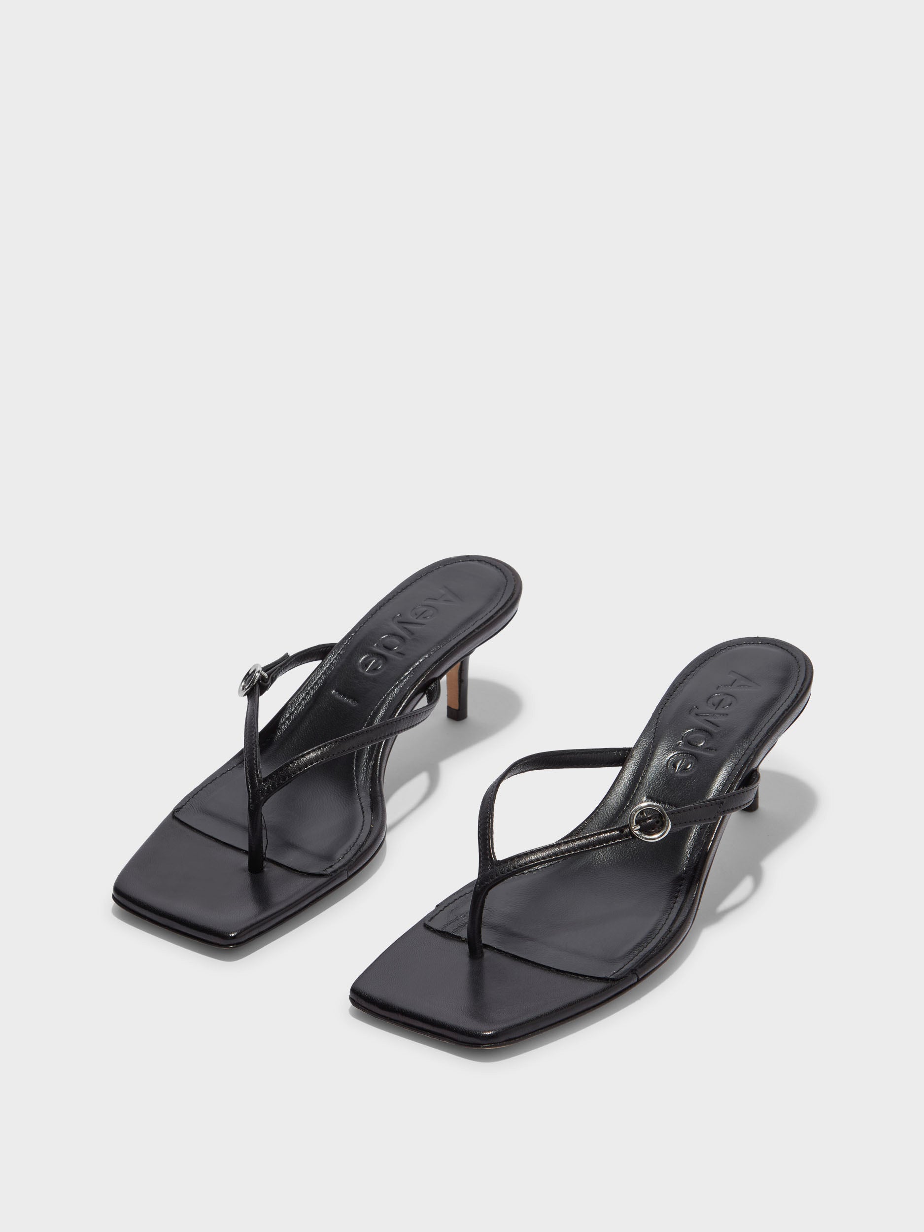 Leigh Leather Toe-Post Sandals - Image 2