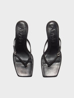 Leigh Leather Toe-Post Sandals - Image 5