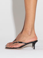 Leigh Leather Toe-Post Sandals - Image 6