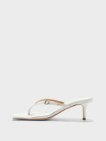 Leigh Leather Toe-Post Sandals - Image 1