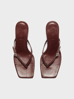 Leigh Leather Toe-Post Sandals - Image 5
