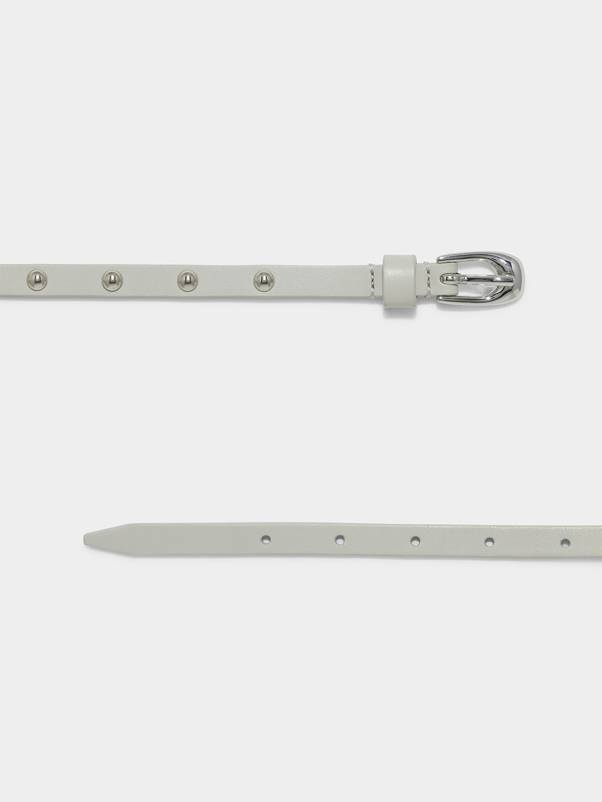 Liam Studded Leather Belt - Image 2