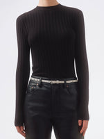 Liam Studded Leather Belt - Image 3