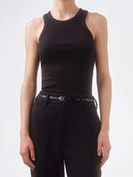Liam Studded Leather Belt - Image 3
