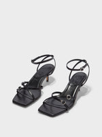 Libby Leather Kitten-Heel Sandals - Image 2