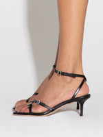 Libby Leather Kitten-Heel Sandals - Image 6