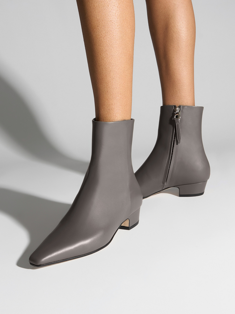 Lilia Leather Ankle Boots