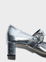 Lina Eyelet Mary-Jane Pumps - Image 4