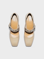 Lina Eyelet Mary-Jane Pumps - Image 5