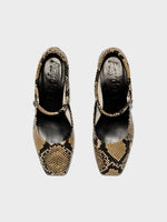 Lina Snake Print Mary-Janes - Image 5