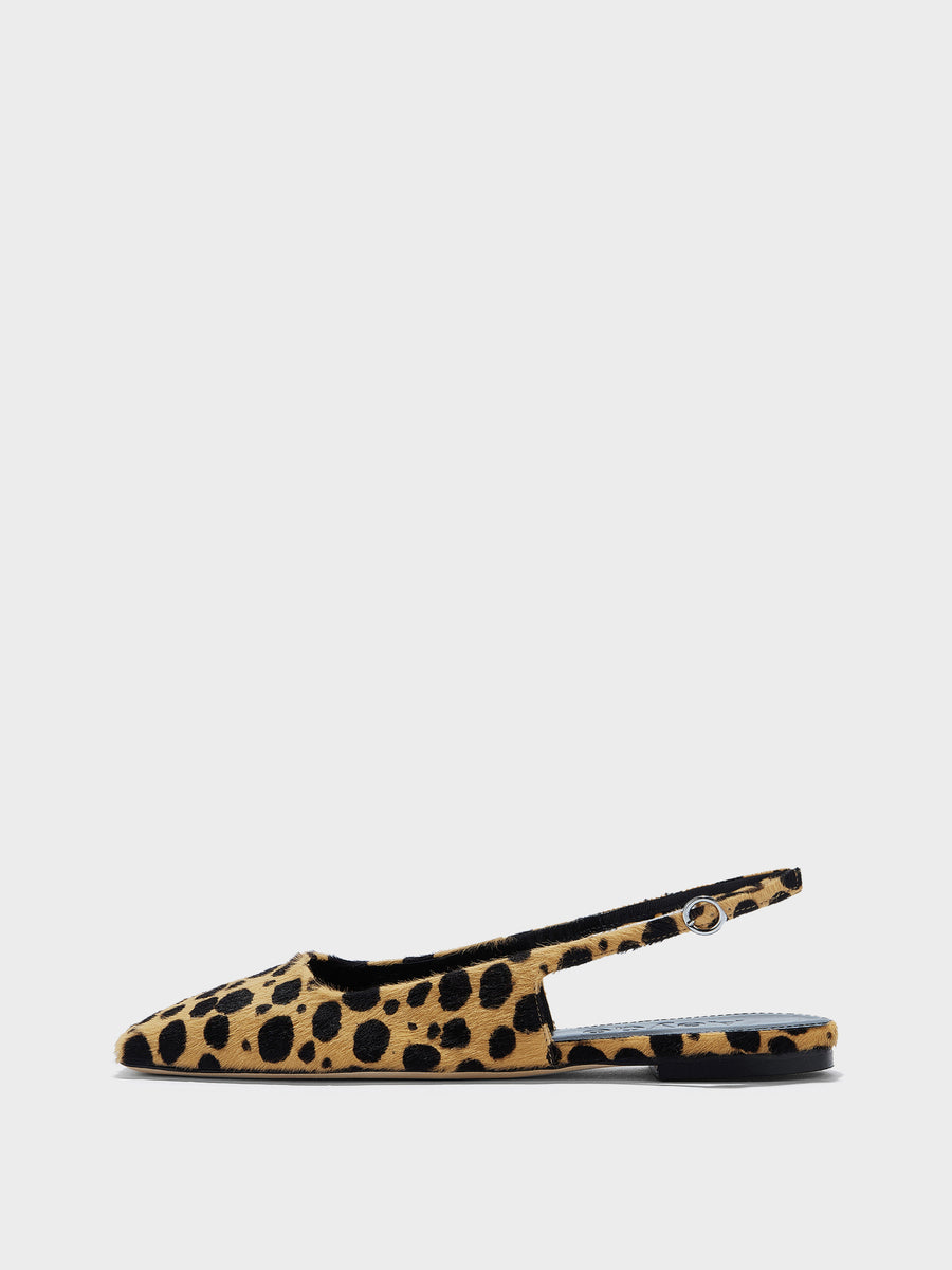 Liya Leopard Flats