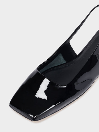 Liya Leather Slingback Flats Aeyde