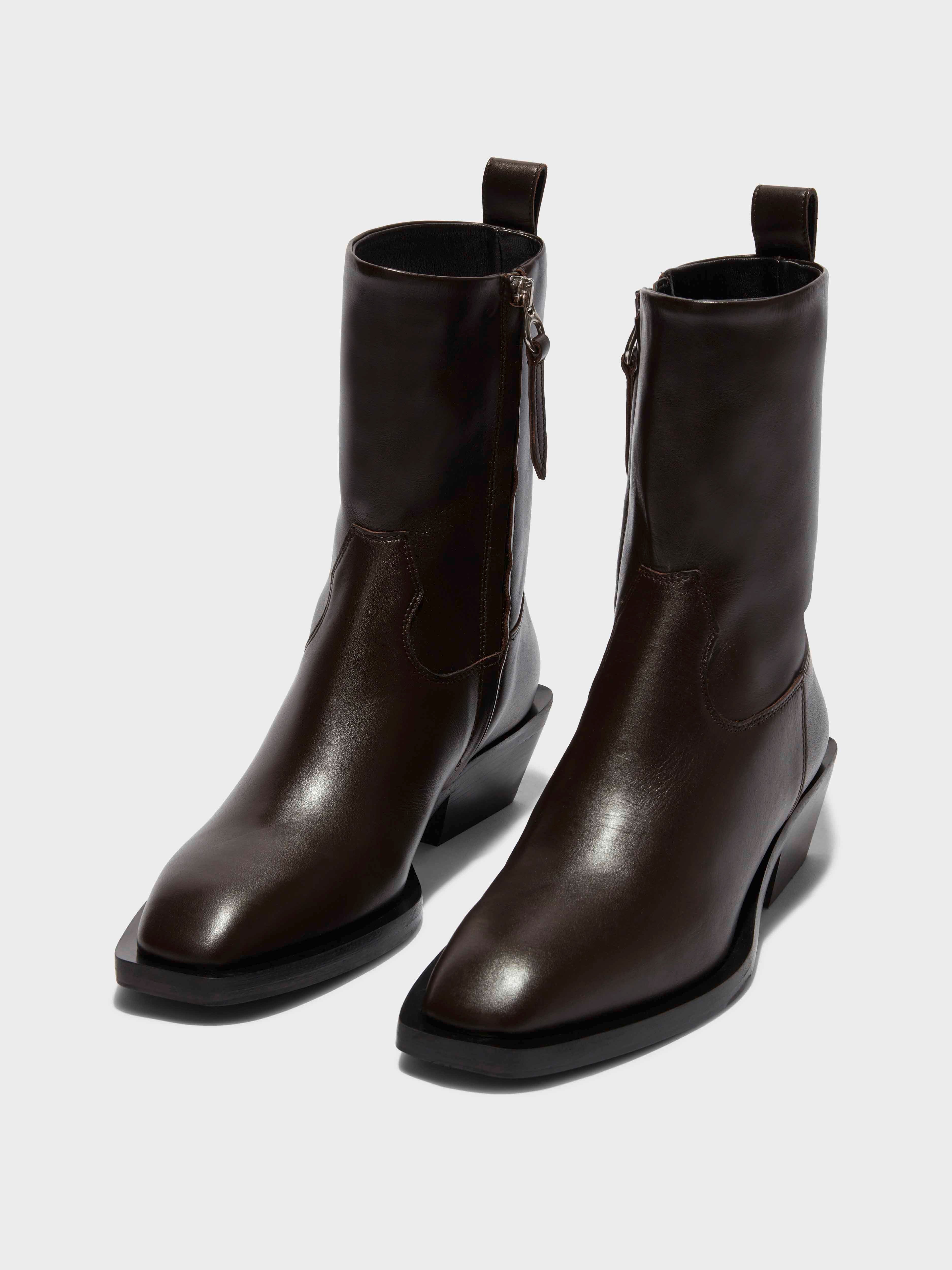 【関税込み】aeyde Ankle boots Luis Leather Cowboy Ankle Boots – Aeyde