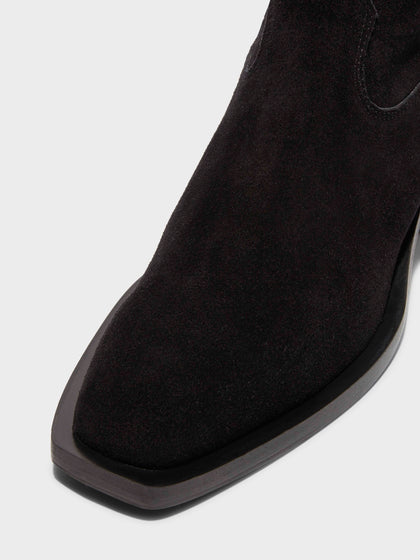 Luis Suede Cowboy Ankle Boots – Aeyde