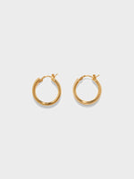 Lumi 18kt Gold-Plated Hoop Earrings - Image 1