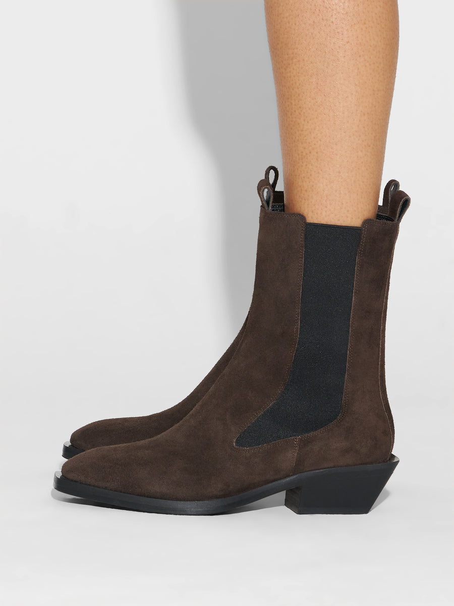 Luna Suede Chelsea Boots