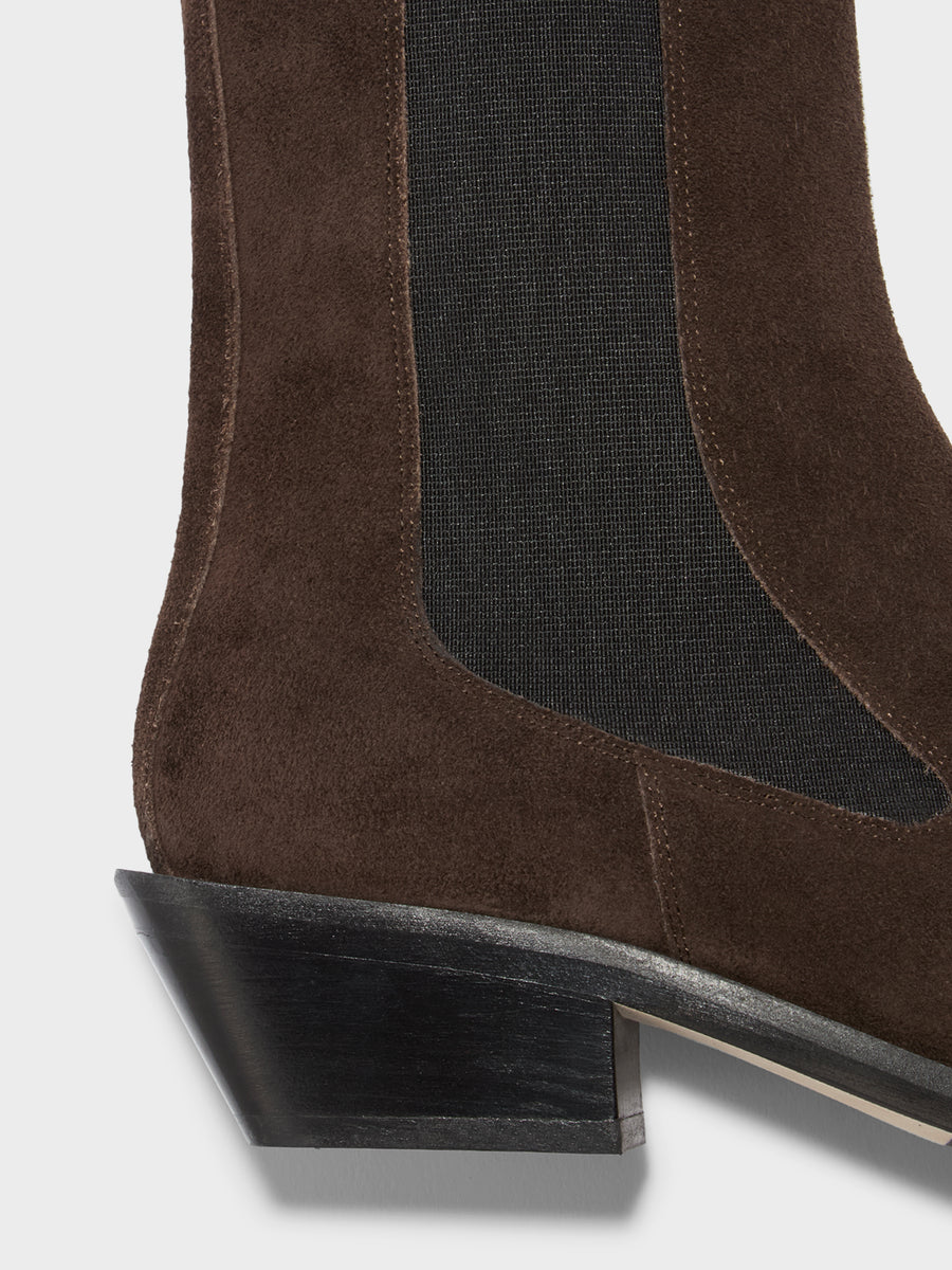 Luna Suede Chelsea Boots