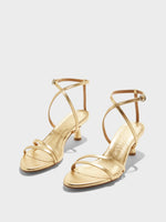 Maeve Leather Stiletto Sandals - Image 2