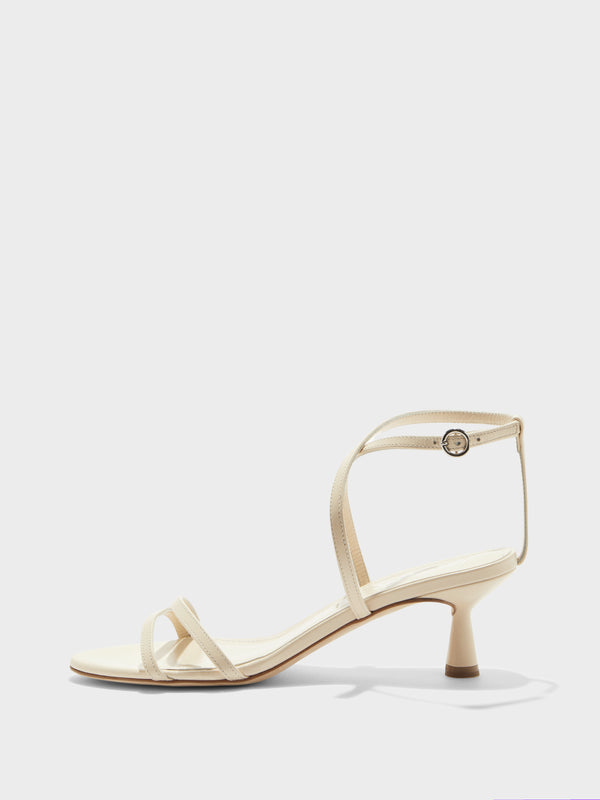 Maeve Leather Stiletto Sandals