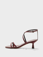 Maeve Leather Stiletto Sandals - Image 1